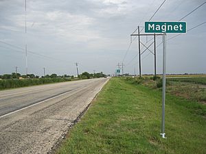 Magnet TX Sign