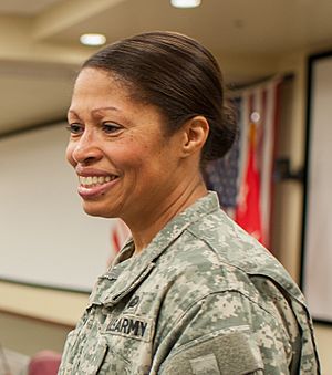 Marcia Anderson at Fort Bragg in 2014