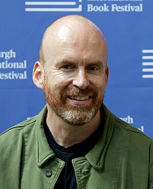 Haig at the 2024 Edinburgh International Book Festival
