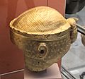 Meskalamdug helmet British Museum electrotype copy original is in the Iraq Museum, Bagdad
