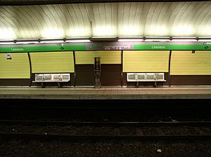Metro Barcelona Lesseps Station