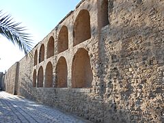 Muraille Sousse du côté du Ribat