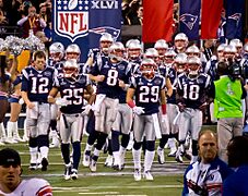 New England Patriots grand entrance (6837539245)