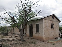 An old adobe ranch house in Summit.