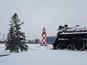 Outside Canada Science and Technology museum