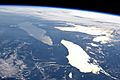 Overview of the Great Lakes from orbit