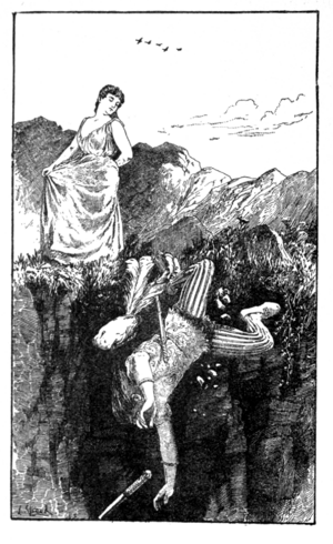 Page 26 illustration in The Red Fairy Book (1890)