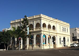 Perc Tucker Regional Gallery, Townsville, Queensland Closeup
