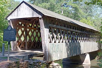 Poole's Mill Covered Bridge, Forsythe County, GA, US.jpg
