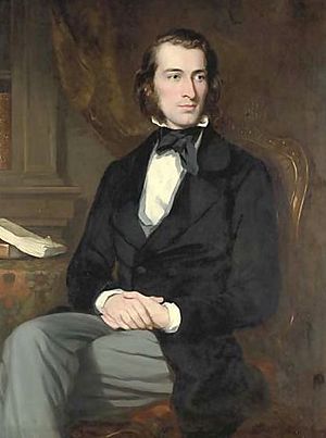 Portrait Of Matthew Piers Watt Boulton by Sir Francis Grant