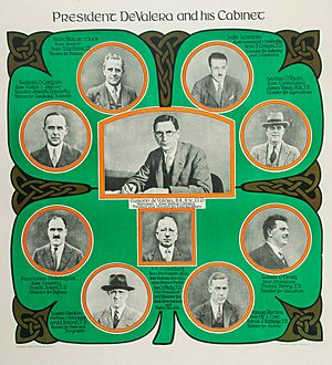 President De Valera and his Cabinet (Poster)