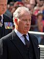 Procession to Lying-in-State of Elizabeth II at Westminster Hall - 86 - David Armstrong-Jones (cropped)