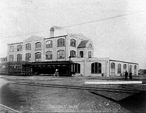 Pullman company Calumet Works circa 1900