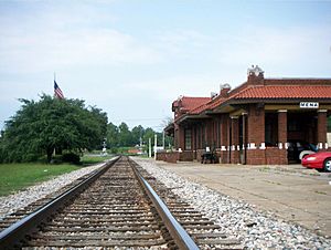 Railroad Depot, Mena, Arkansas