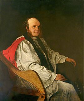 Rev. Dr. Charles Vincent Dolbé painting