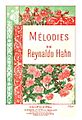 Reynaldo-Hahn-Mélodies-recueil -1