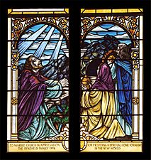 S5 lower Roy Coomber Crucifixion and Pentecost(1998)