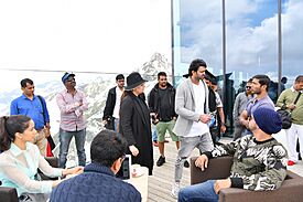 Sahoo Song Shoot in Austria 