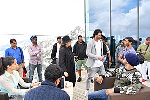 Sahoo Song Shoot in Austria 