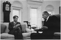 Senator Robert F. Kennedy and President Lyndon B. Johnson - NARA - 192487