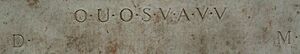 Shugborough inscription