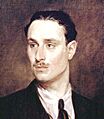 Sir Oswald Mosley, 6th Bt by Glyn Warren Philpot crop