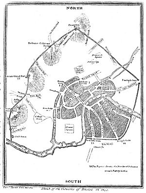 Sketch of the outworks of Bristol in 1644.jpg