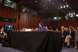 Sonia Sotomayor on first day of confirmation hearings