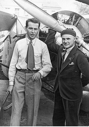 Stanisław Wigura i Franciszek Żwirko, 1932