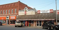 Hardware Store and Grocery in Strong City (2009)