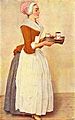The Chocolate Girl by Jean-Étienne Liotard