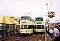 Trams 712 and 707 - geograph.org.uk - 779420