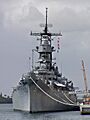 USS Missouri from bow