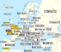 Vehicle registration plates in Europe
