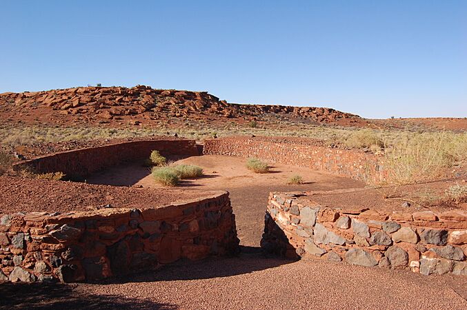 Wupatki Ruins Ball Court
