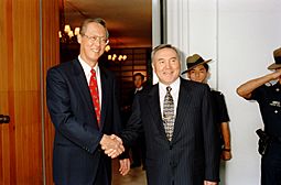 Назарбаев и Го Чок Тонг