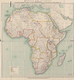 Africa 1909, Edward Hertslet (Map of Africa by treaty, 3rd edition)
