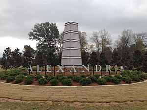 Alexandria Welcome Sign
