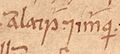 Amlaíb and Ímar (Oxford Bodleian Library MS Rawlinson B 489, folio 25v)