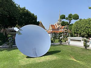 Anish Kapoor Sky Mirror Bangkok 2020