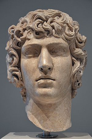 Antinous, from Hadrian's Villa, late Hadrianic period 130-138 AD, Palazzo Massimo alle Terme, Rome (12453833504)