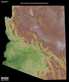 List of mountain ranges of Arizona Facts for Kids