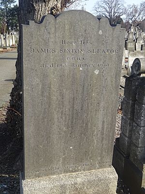 Artist's grave, MtJerome