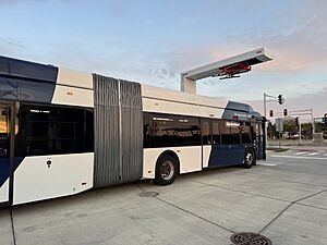 BRT Bus in Junction Station