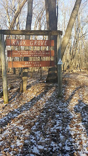 Bartlett Woods Entrance