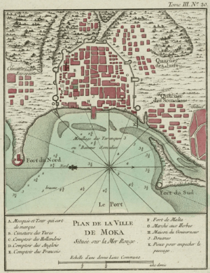 Bellin - Plan de la Ville de Moka