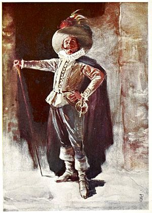 Benoît-Constant Coquelin dressed as Cyrano de Bergerac