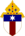 Coat of Arms of the Roman Catholic Diocese of Lincoln.svg