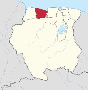 Coronie in Suriname