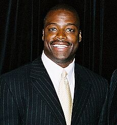 Darrell Green at Dept of Education event, cropped